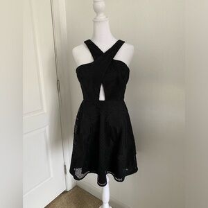 JAYGODFREY Black Mini Dress